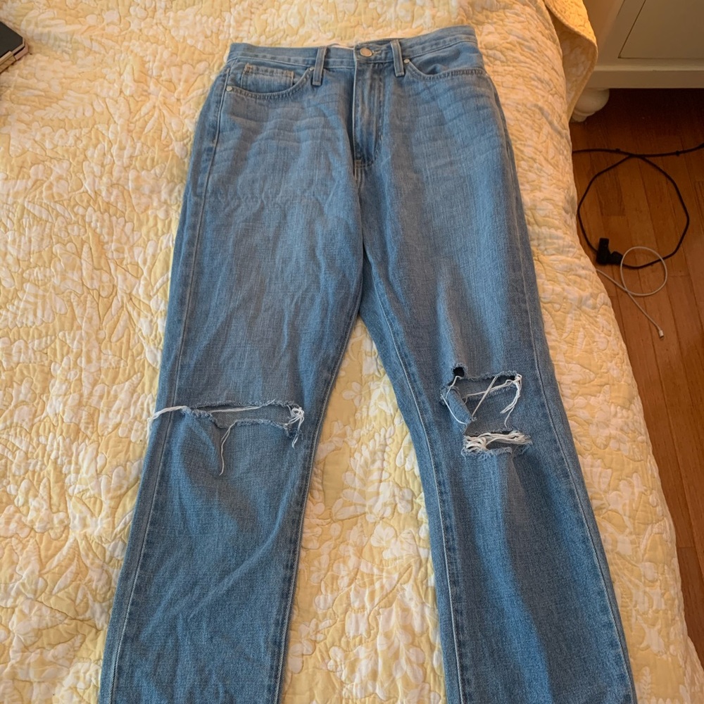 Just Black Denim Mom Jeans